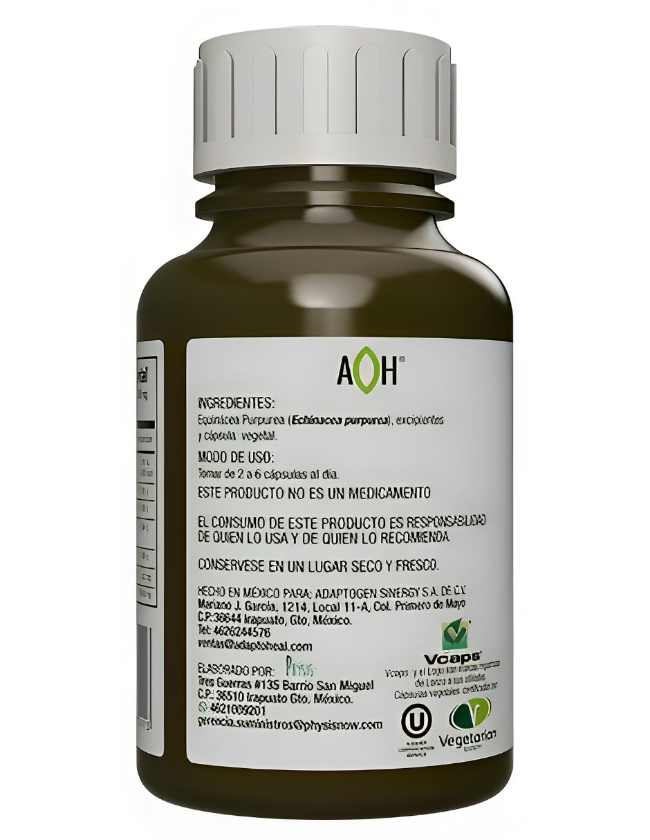 Equinacea Purpurea Pura Premium Adaptoheal 150 Capsulas 500 mg