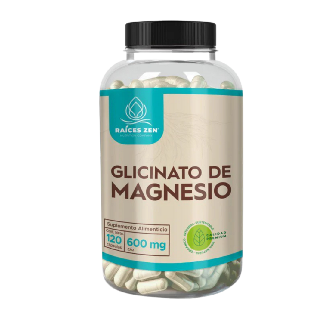 Glicinato de Magnesio en capsulas
