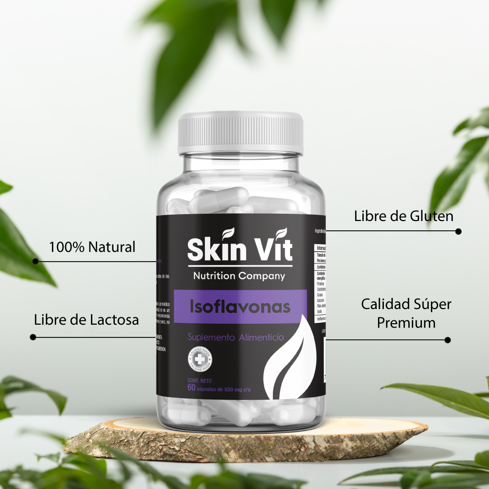 Isoflavonas Skin Vit 60 Cápsulas