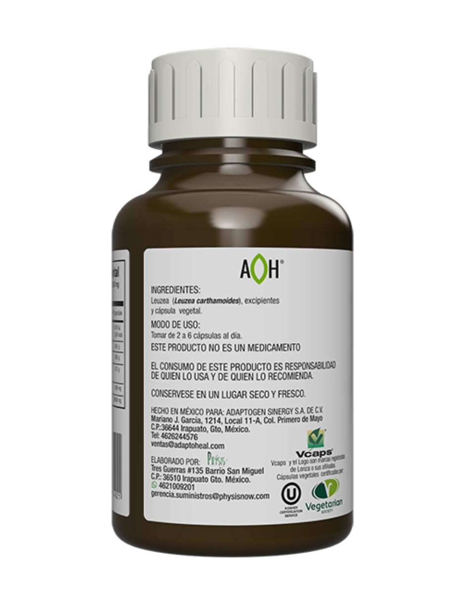 Leuzea Carthamoides Premium  Adaptoheal 150 Caps 500 mg