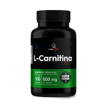 L Carnitina Super Premium 100 Cápsulas Raíces Pro
