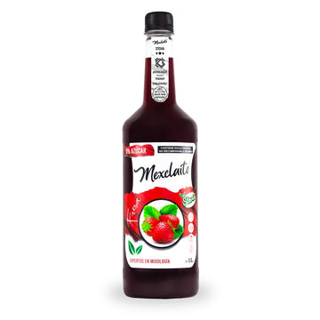 Mexclaito® Jarabe Xero (Sin Azucar) sabor Fresa 1L