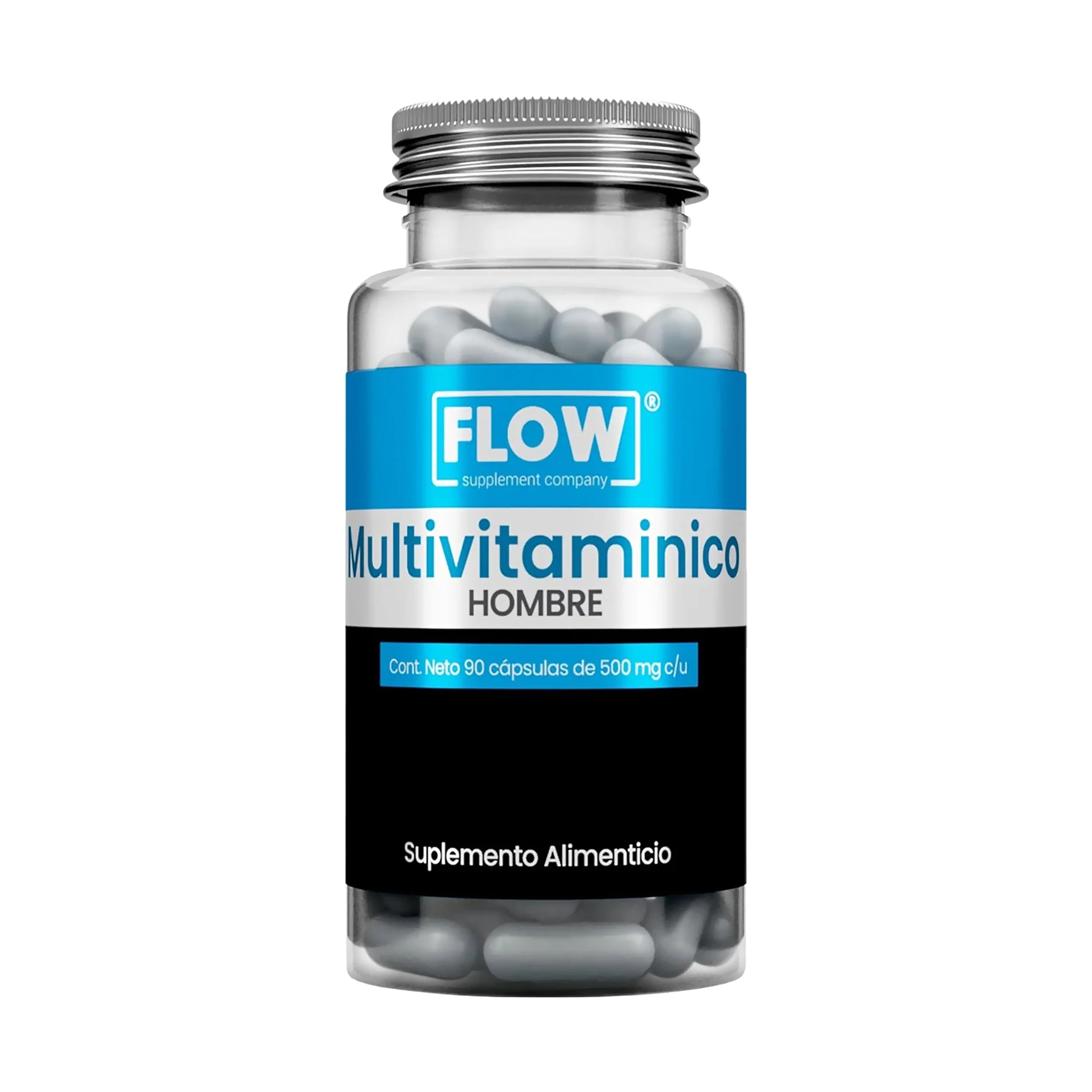 FLOW Multivitaminico Hombre con 90 Cápsulas