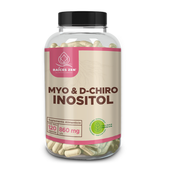 Myo D Chiro Inositol en capsulas Raíces Zen