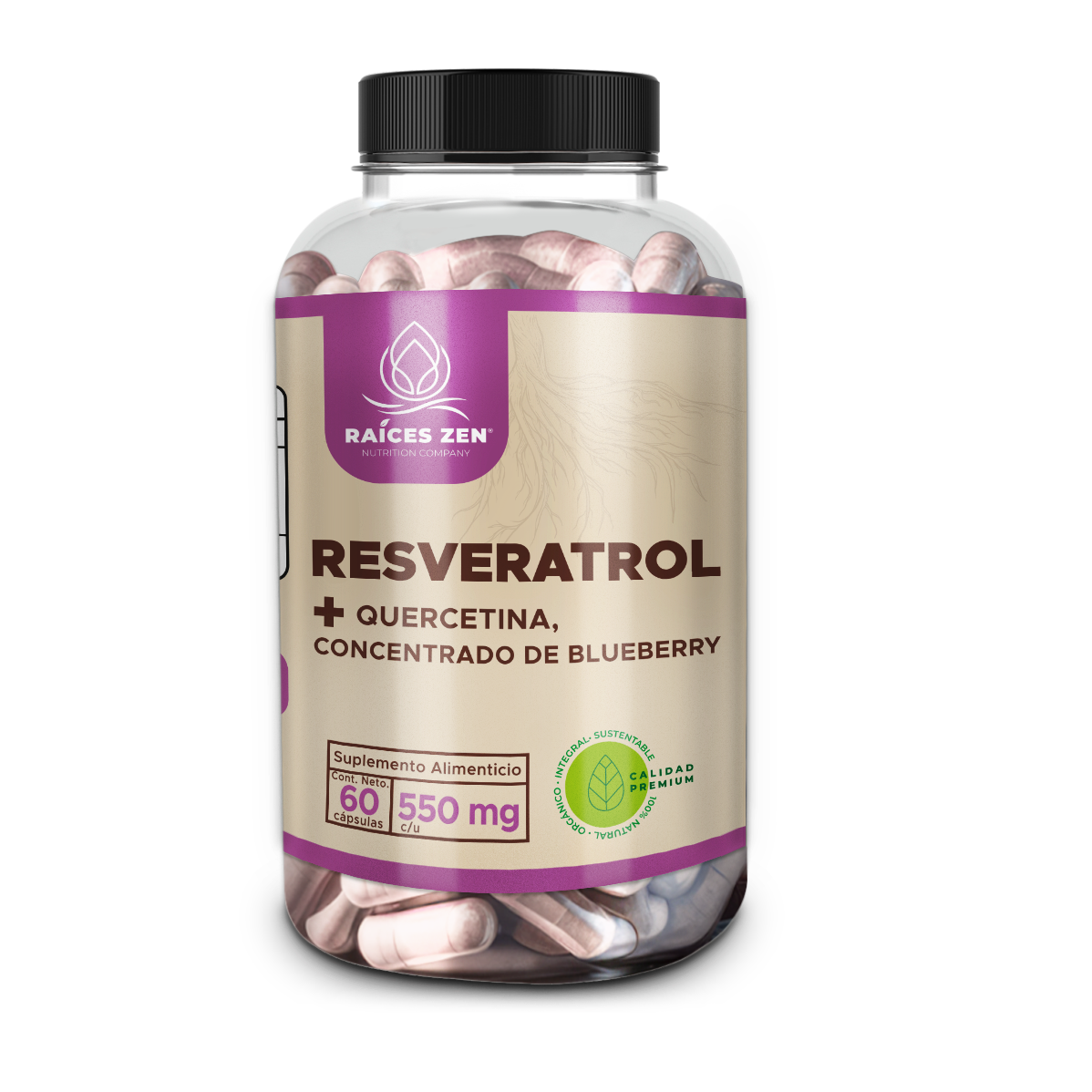 Resveratrol Quercetina RAICES ZEN
