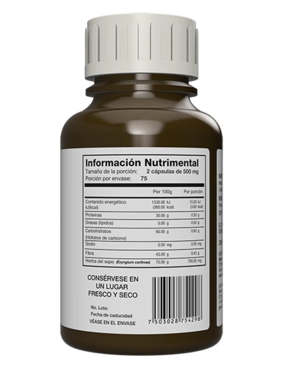 SHERB con Hierba de Sapo Premium  Adaptoheal 150 Caps 500 mg