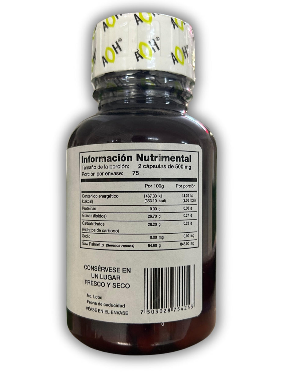 SWTO con Saw Palmeto Premium  Adaptoheal 150 Caps 500 mg