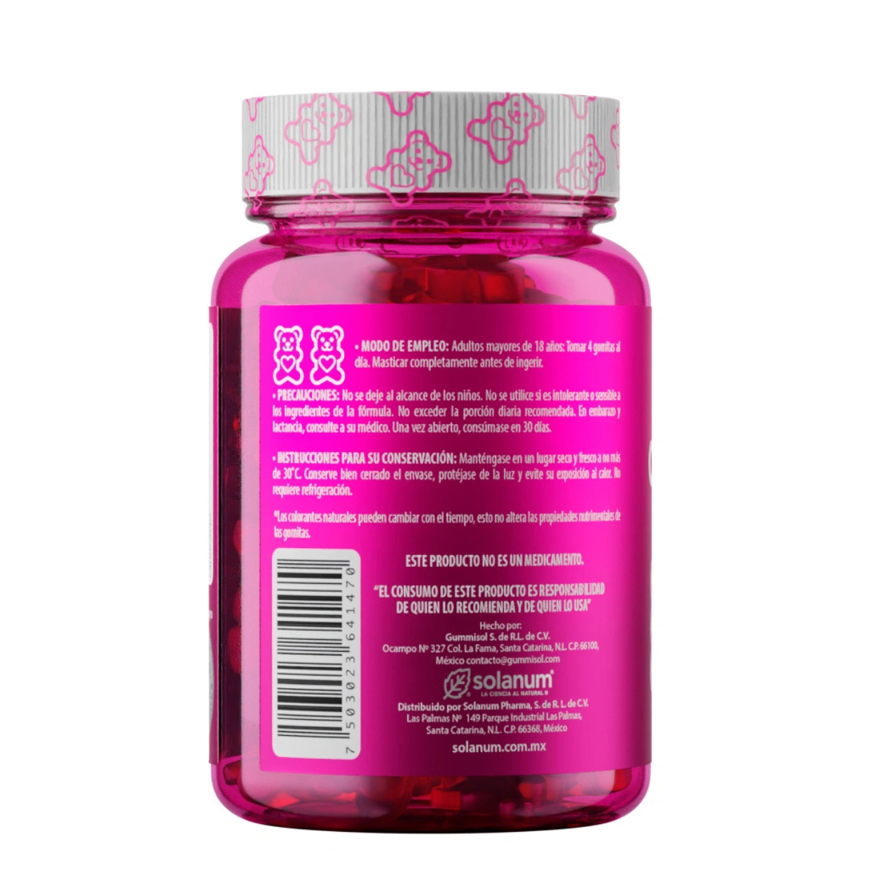 Belabear Colágeno Biotina 60 Gomitas