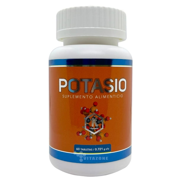 Gluconato De Potasio 60 Tabletas Ultra Soya Sabor Sin Sabor