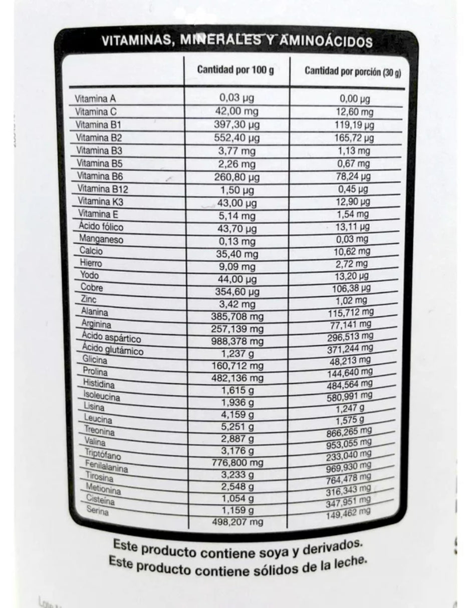 Malteada Proteína Enersoy Vitaminas Minerales Chocolate 500g