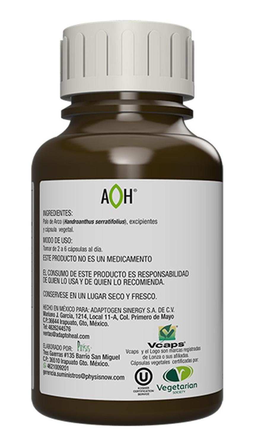 PDCO Palo De Arco Anti-cándida Premium Adaptoheal 150 Cápsulas De 500 mg