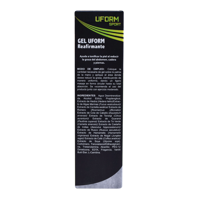 Gel Reafirmante Termogénico Uform Sport Elast Tonificación