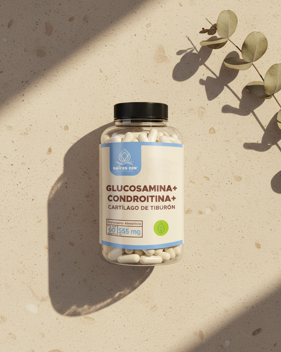 Glucosamina y Condroitina Raíces Zen Súper Premium
