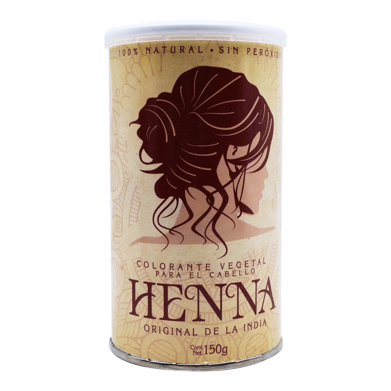 Henna Egipcia 150 G Da Brillo, Color Y Sedosidad Al Cabello