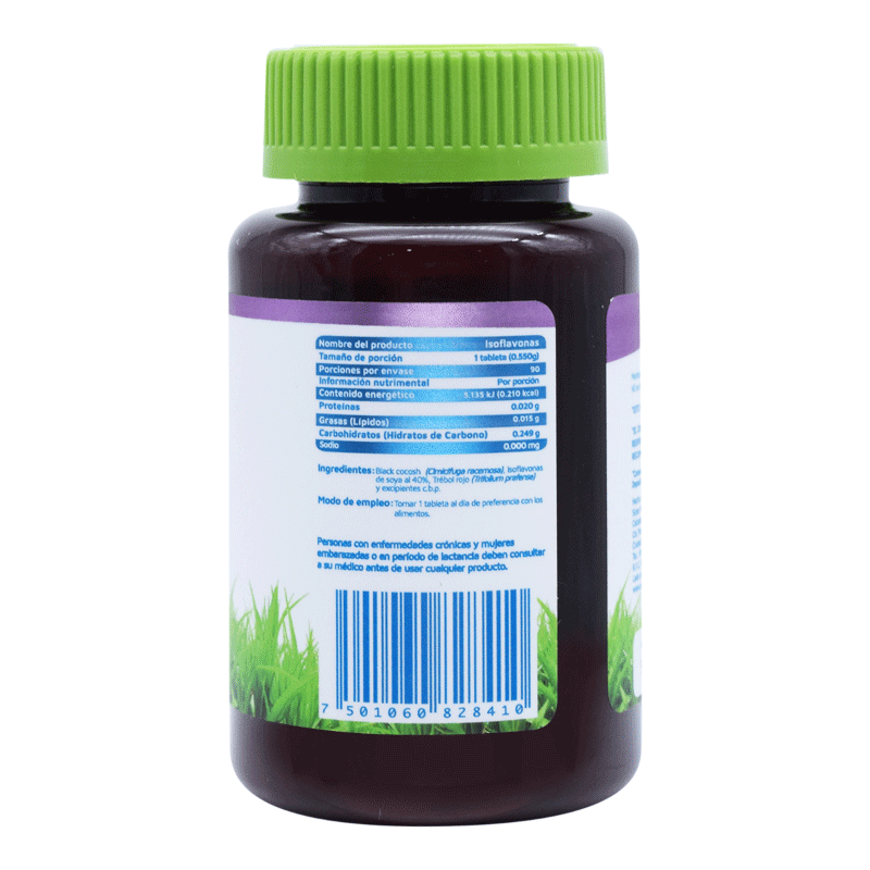 Isoflavonas 90 Tabletas 550 Mg Vidanat