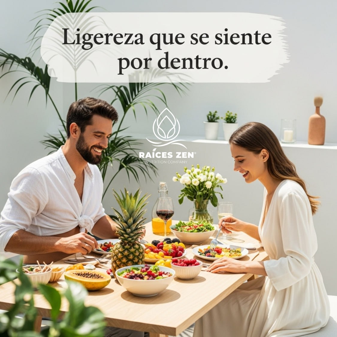 Enzimas Digestivas Papaina y Bromelina Raíces Zen Súper Premium 120 Cápsulas