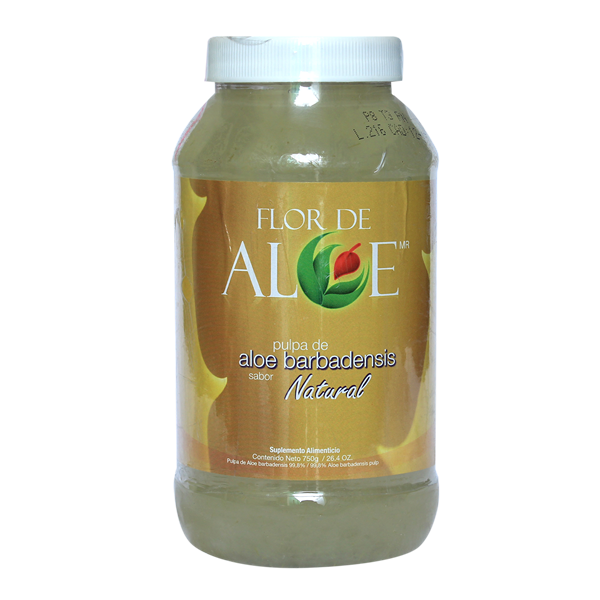 PULPA DE SABILA NATURAL 750 G - FLOR DE ALOE