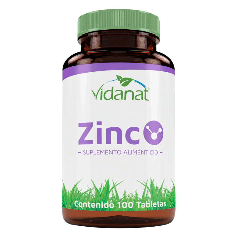 Zinc 100 Tabletas Vidanat